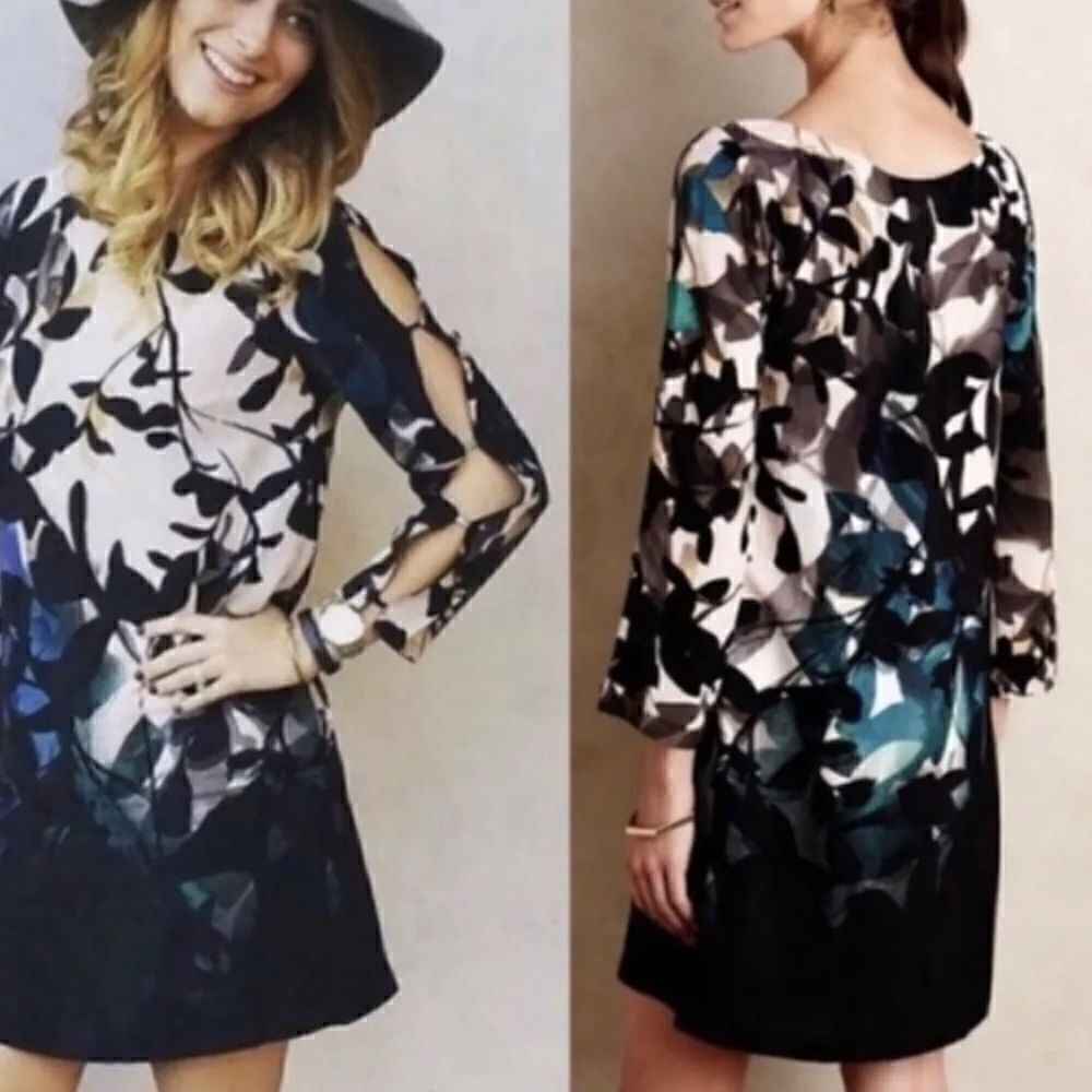 Maeve • Shaded Garden Floral Tunic Dress‎